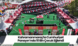 Kahramanmaraş'ta Cumhuriyet Panayırı’nda 10 Bin Çocuk Eğlendi