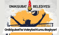 Onikişubat'ta Voleybol Kursu Başlıyor!