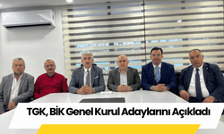 TGK, BİK Genel Kurul Adaylarını Açıkladı