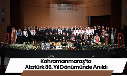 Kahramanmaraş’ta Atatürk 86. Yıl Dönümünde Anıldı