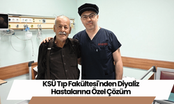 KSÜ Tıp Fakültesi'nden Diyaliz Hastalarına Özel Çözüm