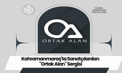 Kahramanmaraş'ta Sanatçılardan "Ortak Alan" Sergisi