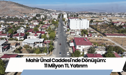 Mahir Ünal Caddesi'nde Dönüşüm: 11 Milyon TL Yatırım