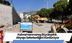 Kahramanmaraş Büyükşehir, Altyapı Seferberliğini Sürdürüyor