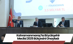 Kahramanmaraş’ta Büyükşehir Meclisi 2025 Bütçesini Onayladı