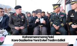 Kahramanmaraş’taki Kore Gazilerine Yeni Evleri Teslim Edildi