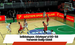 İstiklalspor, Göztepe’yi 60-58 Yenerek Galip Geldi