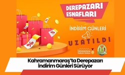 Kahramanmaraş’ta Derepazarı İndirim Günleri Sürüyor