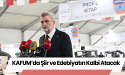 KAFUM’da Şiir ve Edebiyatın Kalbi Atacak