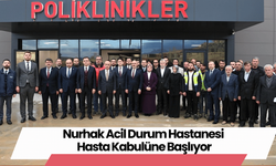 Nurhak Acil Durum Hastanesi Hasta Kabulüne Başlıyor