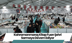 Kahramanmaraş Kitap Fuarı Şehri Sarmaya Devam Ediyor