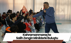 Kahramanmaraş'ta Salih Zengin Miniklerle Buluştu