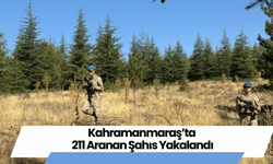 Kahramanmaraş’ta 211 Aranan Şahıs Yakalandı