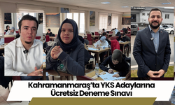 Kahramanmaraş’ta YKS Adaylarına Ücretsiz Deneme Sınavı