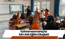 Kahramanmaraş'ta Sıfır Atık Eğitimi Başladı