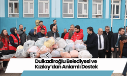 Dulkadiroğlu Belediyesi ve  Kızılay’dan Anlamlı Destek