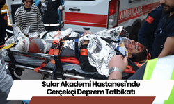 Sular Akademi Hastanesi'nde Gerçekçi Deprem Tatbikatı