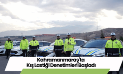 Kahramanmaraş'ta Kış Lastiği Denetimleri Başladı