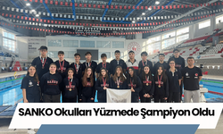 SANKO Okulları Yüzmede Şampiyon Oldu