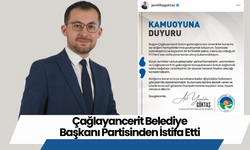 Çağlayancerit Belediye Başkanı Partisinden İstifa Etti