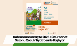 Kahramanmaraş’ta 2025 Kültür Sanat Sezonu Çocuk Tiyatrosu ile Başlıyor!