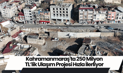 Kahramanmaraş'ta 250 Milyon TL’lik Ulaşım Projesi Hızla İlerliyor