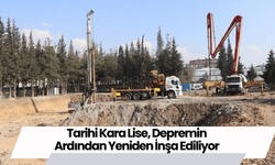 Tarihi Kara Lise, Depremin Ardından Yeniden İnşa Ediliyor