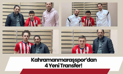 Kahramanmaraşspor’dan 4 Yeni Transfer!