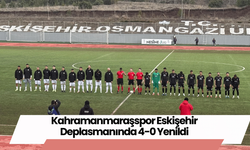 Kahramanmaraşspor Eskişehir Deplasmanında 4-0 Yenildi