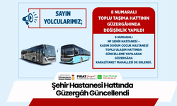 Şehir Hastanesi Hattında Güzergâh Güncellendi