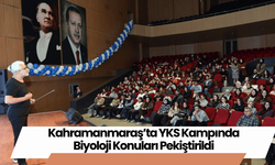 Kahramanmaraş’ta YKS Kampında Biyoloji Konuları Pekiştirildi