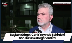 Başkan Görgel, Canlı Yayında Şehirdeki Son Durumu Değerlendirdi