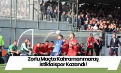 Zorlu Maçta Kahramanmaraş İstiklalspor Kazandı!