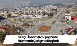 Sütçü İmam Kavşağı’nda Hummalı Çalışma Başladı