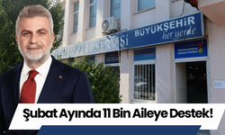 Şubat Ayında 11 Bin Aileye Destek!