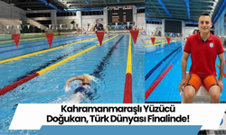 Kahramanmaraşlı Yüzücü Doğukan, Türk Dünyası Finalinde!