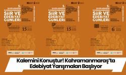 Kalemini Konuştur! Kahramanmaraş’ta Edebiyat Yarışmaları Başlıyor