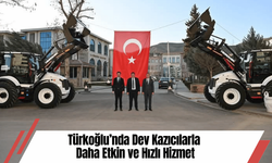 Türkoğlu’nda Dev Kazıcılarla Daha Etkin ve Hızlı Hizmet