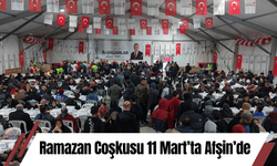 Ramazan’ın Bereketi 14 Mart’ta Afşin’de Paylaşılacak