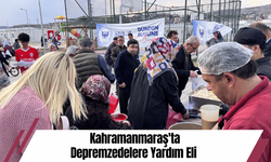 Kahramanmaraş'ta Depremzedelere Yardım Eli