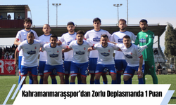 Kahramanmaraşspor’dan Zorlu Deplasmanda 1 Puan