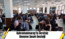 Kahramanmaraş'ta Ücretsiz Deneme Sınavı Desteği