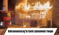 Kahramanmaraş'ta Cami Lojmanında Yangın