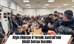 Afşin Elbistan B Termik Santrali’nde Gönül Sofrası Kuruldu