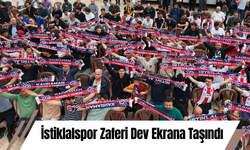 İstiklalspor Zaferi Dev Ekrana Taşındı