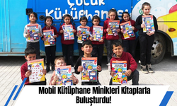 Mobil Kütüphane Minikleri Kitaplarla Buluşturdu!