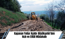 Kapanan Yollar Açıldı: Büyükşehir'den Hızlı ve Etkili Müdahale