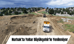 Nurhak’ta Yollar Büyükşehir’le Yenileniyor