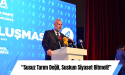 “Susuz Tarım Değil, Suskun Siyaset Bitmeli!”