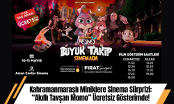 Kahramanmaraşlı Miniklere Sinema Sürprizi: “Akıllı Tavşan Momo” Ücretsiz Gösterimde!
